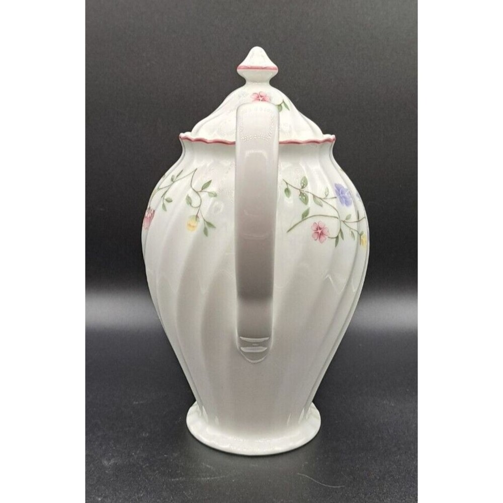 Johnson Brothers 'Summer Chintz' Vintage 1980s Floral Tea Coffee Pot w/ Lid - Picture 4 of 16